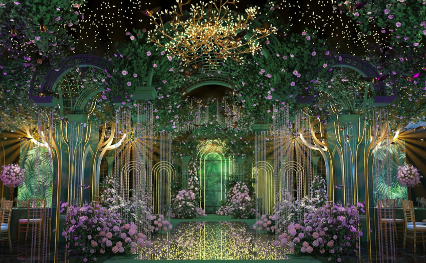 高淳奇妙森林婚礼堂效果展示